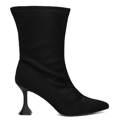 Fashion to Figure Kia Women's Heeled Ankle Boots