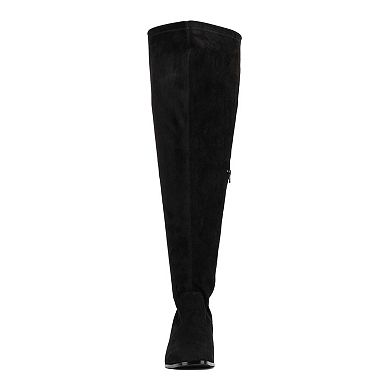 Fashion to Figure Natalia Women's Extra Wide Calf Knee-High Boots