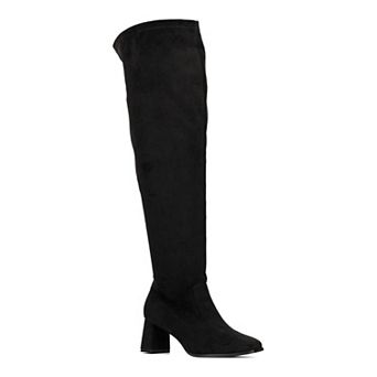 Fashion to Figure Natalia Women's Extra Wide Calf Knee-High Boots