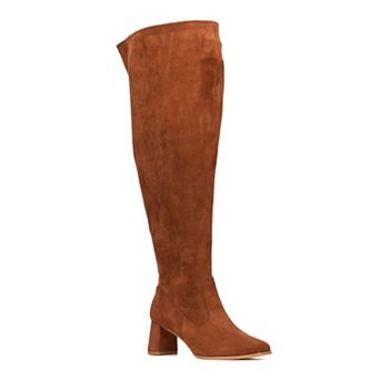 Fashion to Figure Natalia Women's Extra Wide Calf Knee-High Boots