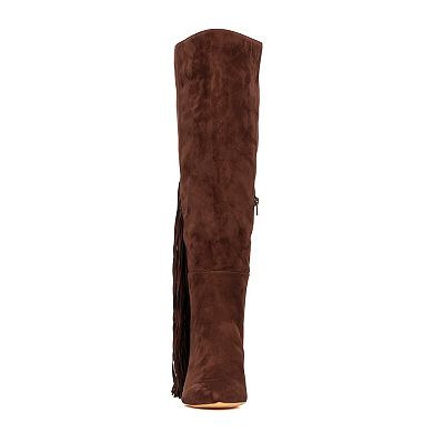 Fashion to Figure Lenita Women's Extra Wide Calf Knee-High Boots