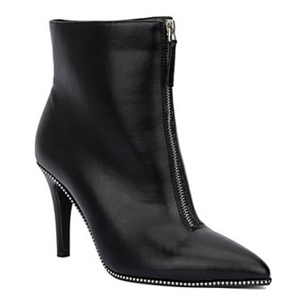 Fashion to Figure Rider Women's Heeled Ankle Boots