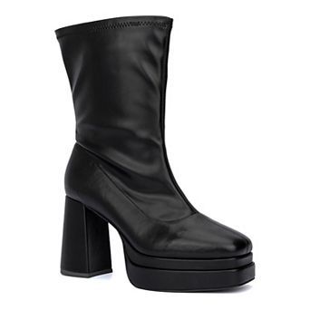 Fashion to Figure Keira Women's Platform Ankle Boots
