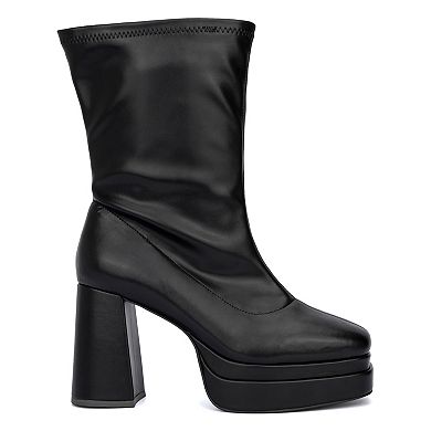 Fashion to Figure Keira Women's Platform Ankle Boots