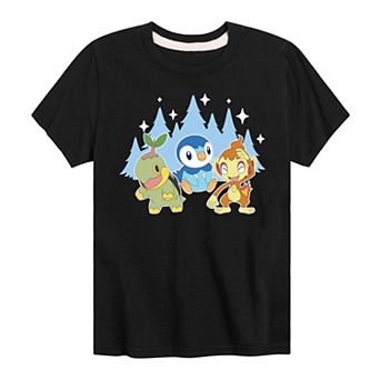 Boys 8-20 Pokemon Sinnoh Winter Group Tee