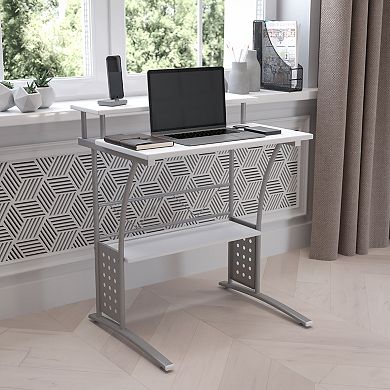 Emma and Oliver Clifton White Computer Desk