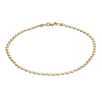 Karat Rush 14k Gold Heart Anklet