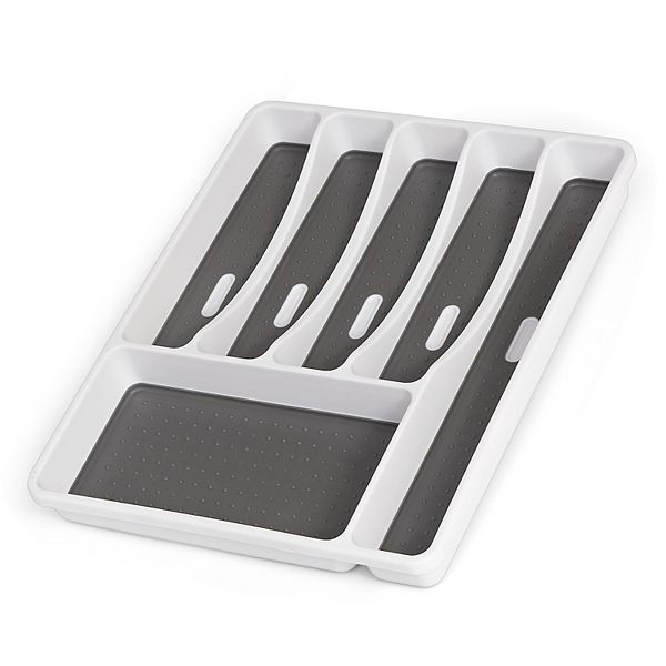 Cheer Collection 6 Compartment Cutlery Organizer Tray