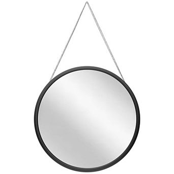 Infinity Instruments Franc Indoor Round Wall Mirror