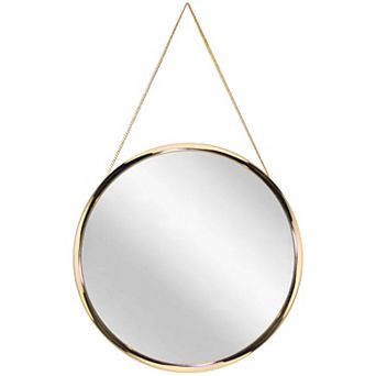 Infinity Instruments Franc Indoor Round Wall Mirror