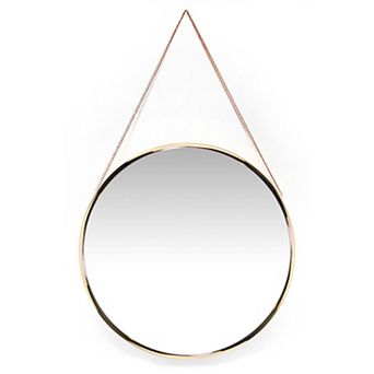 Infinity Instruments Franc Round Wall Mirror