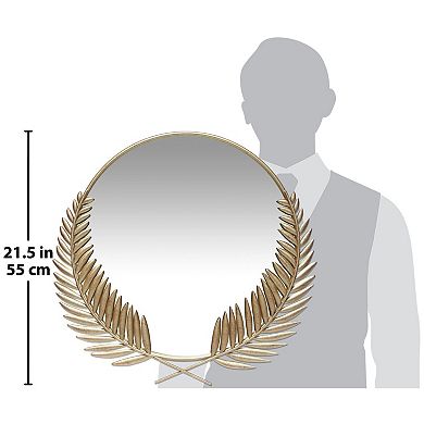 Infinity Instruments Empress Round Wall Mirror