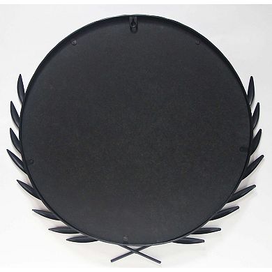 Infinity Instruments Emperor Leaves Round Wall Mirror