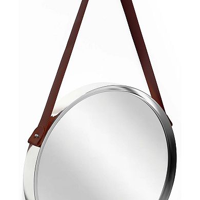 Infinity Instruments Decorative Round Wall Mirror