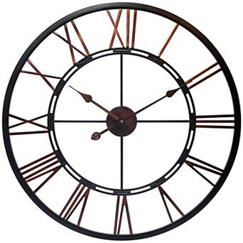 Infinity Instruments Fusion Round Wall Clock