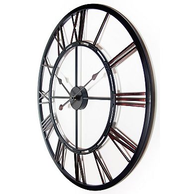 Infinity Instruments Fusion Round Wall Clock