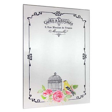 Infinity Instruments French Country Cafe Wall Mirror