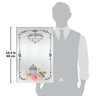 Infinity Instruments French Country Cafe Wall Mirror