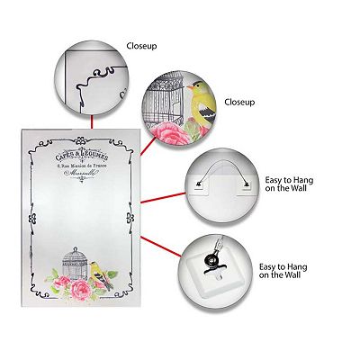 Infinity Instruments French Country Cafe Wall Mirror