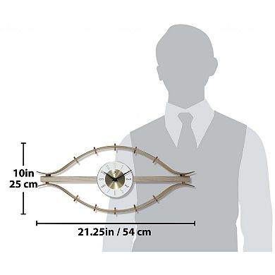 Infinity Instruments The Horus Eye Wall Clock