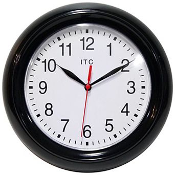 Infinity Instruments Focus ITC Round Wall Clock