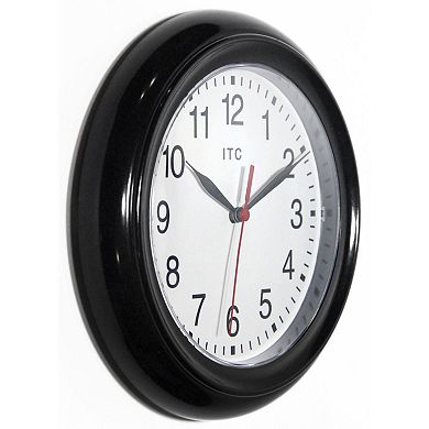 Infinity Instruments Focus ITC Round Wall Clock