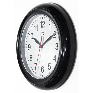 Infinity Instruments Focus ITC Round Wall Clock