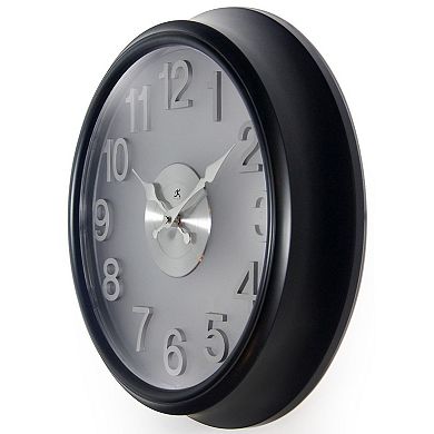 Infinity Instruments Onyx Round Wall Clock