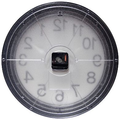 Infinity Instruments Onyx Round Wall Clock