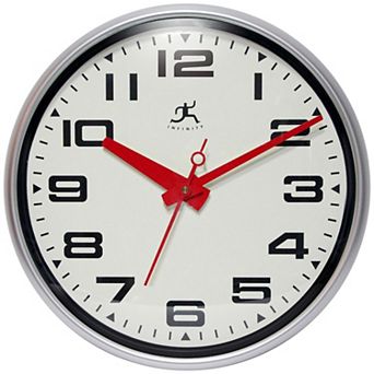 Infinity Instruments Lexington Office Round Wall Clock