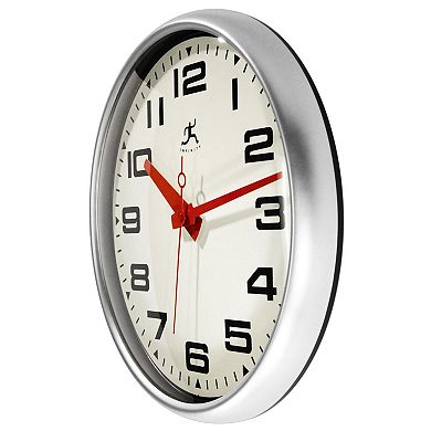 Infinity Instruments Lexington Office Round Wall Clock