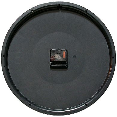 Infinity Instruments Lexington Office Round Wall Clock