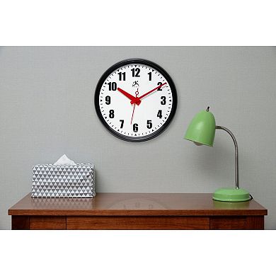Infinity Instruments Impact Office Round Wall Clock