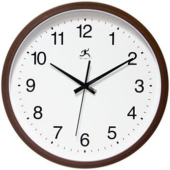 Infinity Instruments Office Round Wall Clock