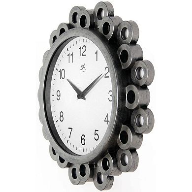 Infinity Instruments Ellipse Round Wall Clock