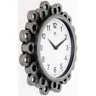 Infinity Instruments Ellipse Round Wall Clock