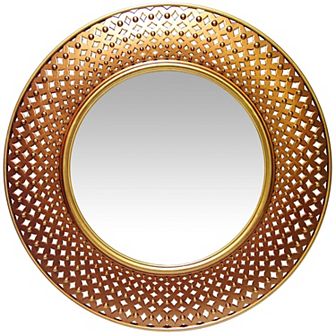 Infinity Instruments Bolly Round Wall Mirror