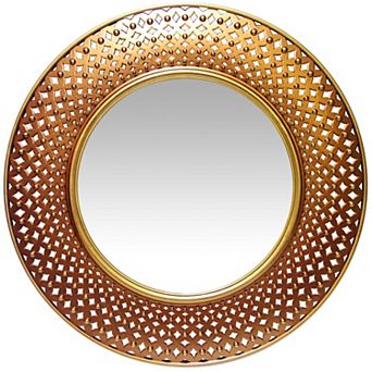 Infinity Instruments Bolly Round Wall Mirror