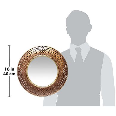 Infinity Instruments Bolly Round Wall Mirror