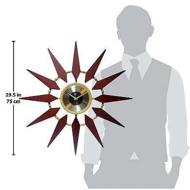 Infinity Instruments Orion Round Wall Clock