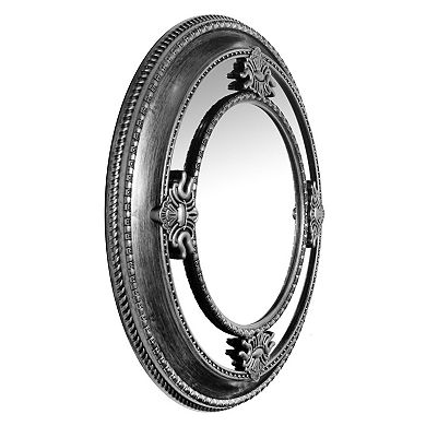 Infinity Instruments Versailles Round Wall Mirror