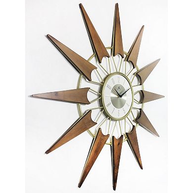 Infinity Instruments Nova Starburst Wall Clock