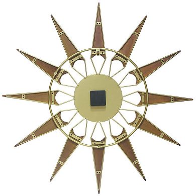 Infinity Instruments Nova Starburst Wall Clock