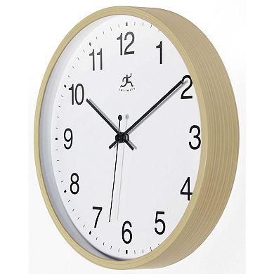 Infinity Instruments Round Office Wall Clock