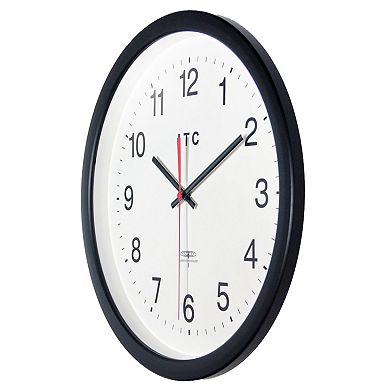 Infinity Instruments ITC Time Keeper Round Wall Clock