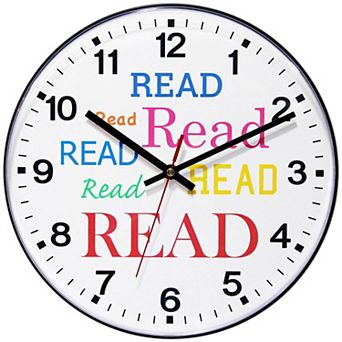 Infinity Instruments ITC Read Round Wall Clock