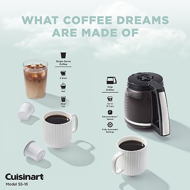 Cuisinart® Hot and Iced brew Coffee Center™ 2-in-1 Coffeemaker