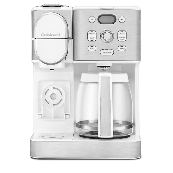 Cuisinart® Hot and Iced brew Coffee Center™ 2-in-1 Coffeemaker - White