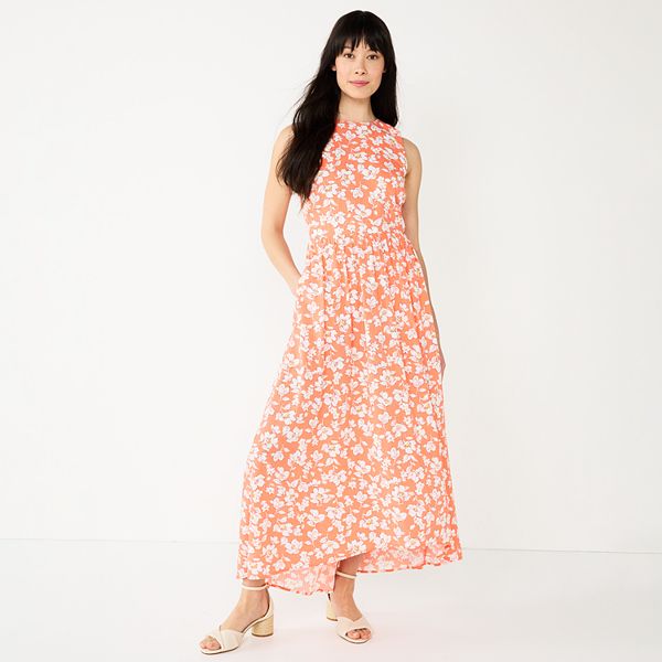 Women's DRAPER JAMES RSVP HighLow Sleeveless Maxi Dress