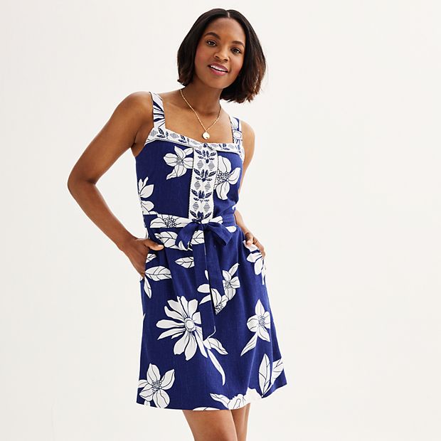 draper james blue floral dress LaDivine by Cinderella Divine Evening Gowns CDS439 – Moreno's Wear main image 0